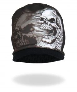 Riding Gear Hot Leathers KHC1017 Sublimated Assassin Skull Beanie