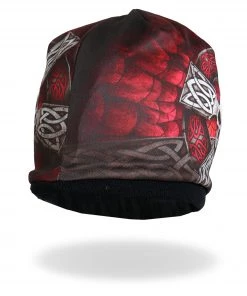 Hot Leathers KHC1020 Sublimated Celtic Cross Beanie