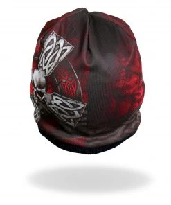 Hot Leathers KHC1020 Sublimated Celtic Cross Beanie