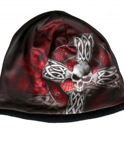 Hot Leathers KHC1020 Sublimated Celtic Cross Beanie