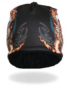 Riding Gear Hot Leathers KHC1021 Sublimated Dead Man Beanie