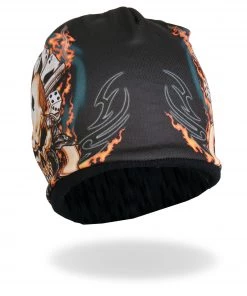 Riding Gear Hot Leathers KHC1021 Sublimated Dead Man Beanie