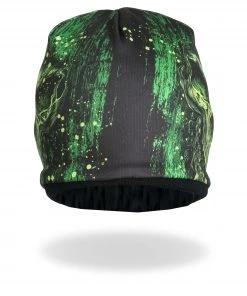 Hot Leathers KHC1028 Sublimated Shredder Skull Beanie Riding Gear