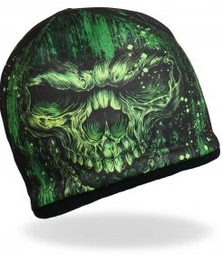 Hot Leathers KHC1028 Sublimated Shredder Skull Beanie Riding Gear