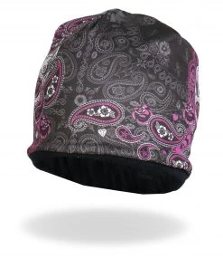 Riding Gear Hot Leathers KHC1030 Sublimated Sugar Paisley 2 Beanie