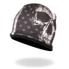 Riding Gear Hot Leathers KHC1033 Flag Skull Sublimated Beanie