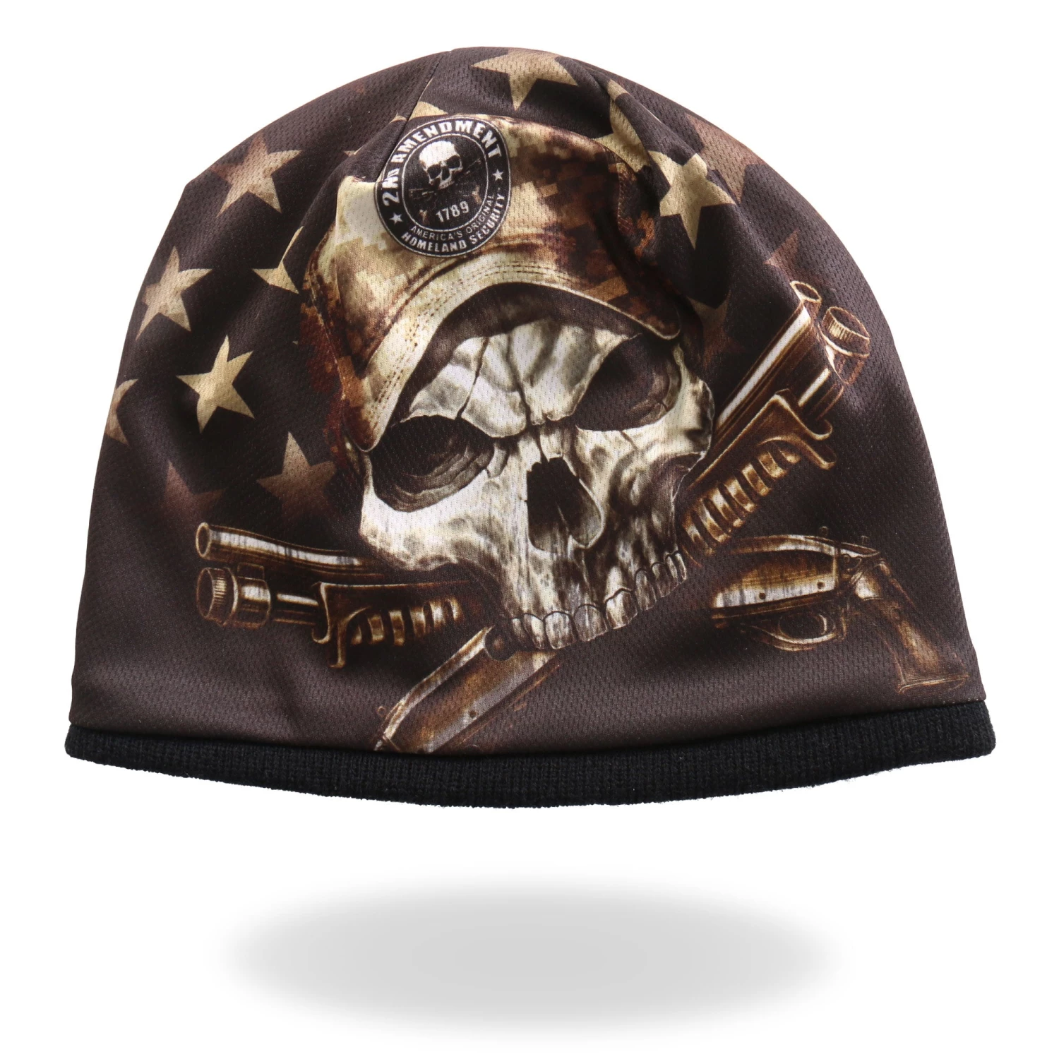 Riding Gear Hot Leathers KHC1036 Digital Camo Skull Soft Beanie