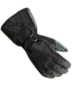 Joe Rocket 'Sub Zero' Women's Black Textile Snowmobile Gloves