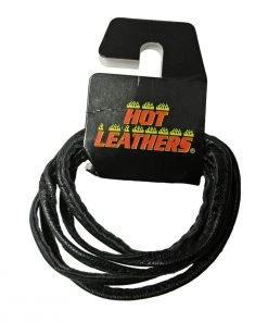 Hot Leathers LHH1001 72 Inch Black Leather Lace Riding Gear