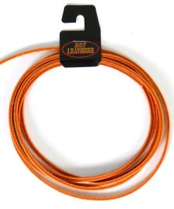 Riding Gear Hot Leathers LHH110 72 Inch Orange Leather Lace