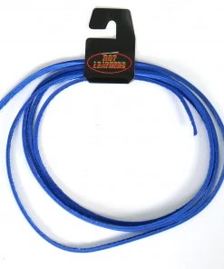 Hot Leathers LHH110 72 Inch Blue Leather Lace