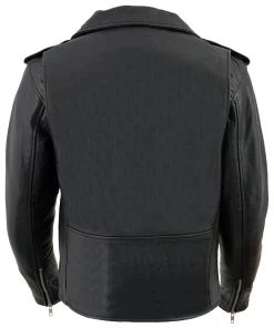 Milwaukee Leather LKL2701 Ladies Black Classic Police Style Leather Jacket