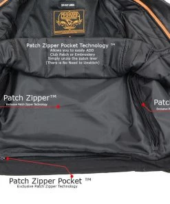 Milwaukee Leather LKL2701 Ladies Black Classic Police Style Leather Jacket