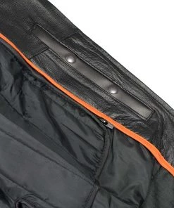 Milwaukee Leather LKL2710 Women's Black Braided Jacket With Studded Back