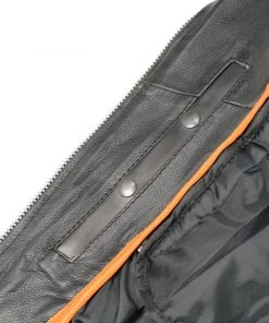 Milwaukee Leather LKL2710 Women's Black Braided Jacket With Studded Back