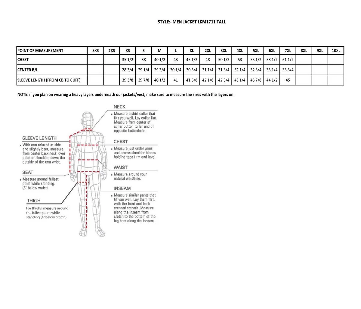 Leather Motorcycle Jackets Milwaukee Leather LKM1711TALL Men's Black Tall-Sizes Side Lace Police Style Leather Jacket