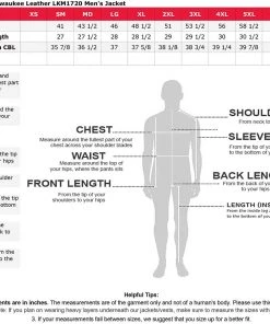 Milwaukee Leather LU1720 Men's'Outlet' Black Vented Leather Jacket With Utility Pockets