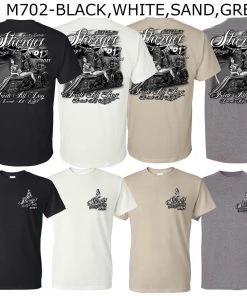 Riding Gear Biker Clothing Co. XS16008 Men’s 81st ‘Sturgis’ Assorted 4 Shirts For $40.00 T-Shirts