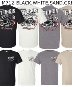 Riding Gear Biker Clothing Co. XS16008 Men’s 81st ‘Sturgis’ Assorted 4 Shirts For $40.00 T-Shirts