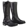 Riding Gear Milwaukee Leather MBL9365W Women’s Wide Width Black Classic Harness 14-inch Square Toe Leather Boots