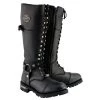 Milwaukee Leather MBL9390 Women’s Black 16-inch Lace-Up Front Cap Toe Riding Boots Riding Gear
