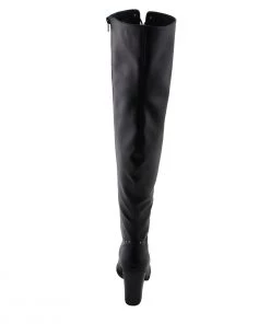 Milwaukee Performance MBL9421 Women's Black Lace-Up Knee-High Boots With Open Toe Riding Gear
