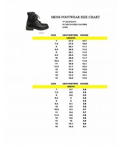 Milwaukee Leather MBM101W Men's Black Wide-Width Lace-Up Engineer Boots With Side Zipper Entry Riding Gear