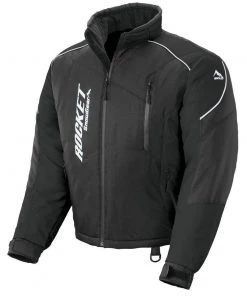 Joe Rocket Mens Black Storm XC Snow Jacket