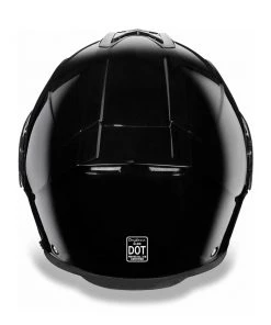 Daytona Helmets MG1-A ‘Glide’ Hi-Gloss Black DOT Modular Helmet Riding Gear