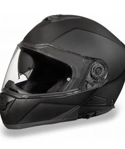 Daytona Helmets MG1-B ‘Glide’ Dull Black DOT Modular Helmet Riding Gear