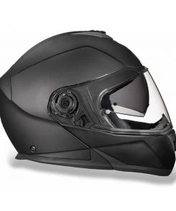 Daytona Helmets MG1-B ‘Glide’ Dull Black DOT Modular Helmet Riding Gear