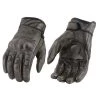 Milwaukee Leather MG7514 Men's Distressed Brown Leather Gloves With Gel Palm And Knuckle Protectors