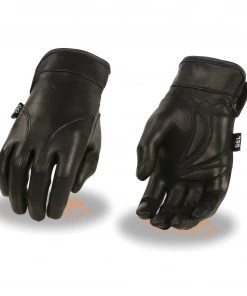 Riding Gear Xelement XG7700 Ladies 'Driver' Black Lightweight Leather Gloves