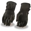 Riding Gear Milwaukee Leather MG7725 Ladies Black Lightly Lined Gauntlet Leather Gloves
