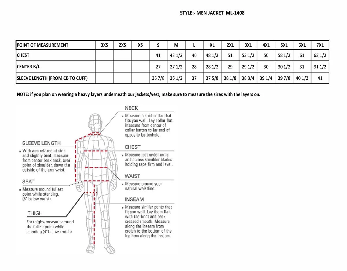 Milwaukee Leather ML1408 Men's Black 'Savage' Sporty Crossover Leather Jacket Leather Motorcycle Jackets