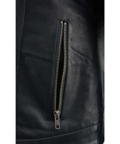 Milwaukee Leather MLL2546 Ladies Purple Winged ‘Scuba’ Leather Jacket With Hoodie Leather Motorcycle Jackets