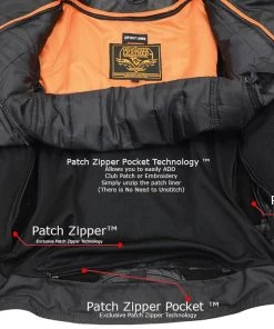 Cool-Tec Jackets Milwaukee Leather MLL2552 Women's Black'Cool-Tec' Leather Scooter Triple Stitch Jacket