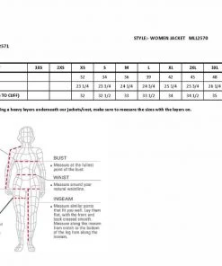 Leather Motorcycle Jackets Milwaukee Leather MLL2571 Ladies Black And Pink “Crinkled Arm” Lightweight Racer Jacket