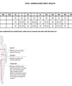 Leather Motorcycle Jackets Milwaukee Leather MLL2575 Ladies Black Vented MC Jacket With Removable Hoodie