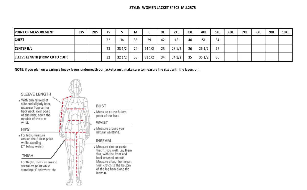 Leather Motorcycle Jackets Milwaukee Leather MLL2575 Ladies Black Vented MC Jacket With Removable Hoodie