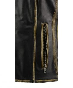 Milwaukee Leather MLL4527 Women's Classic Distressed Brown Leather Vest Motorcycle Vests