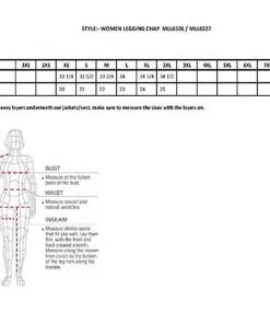 Milwaukee Leather MLL6527 Women's'Laced' Distressed Brown Leather Chaps