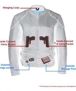 Milwaukee Leather MLM1505 Men's'Assault Racer' Black Leather Jacket With Triple Side Straps Leather Motorcycle Jackets