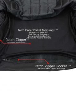 Milwaukee Leather MLM1507 Men's Black ‘Super-Clean’ Sport Style Biker Jacket