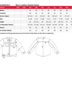 Milwaukee Leather MLM1514SET Men's Black ‘ALL SEASONS’ Leather Jacket With Heated And Cool-Tec Technology