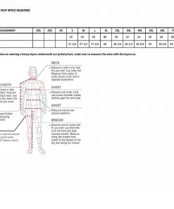 Motorcycle Vests Milwaukee Leather MLM3500 Men's ‘SWAT’ Style Black Leather MC Vest