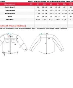 Milwaukee Leather MLM3518 Men's Vintage Crazy Horse Brown Leather Snap Front Vest Motorcycle Vests