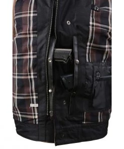 Motorcycle Vests Milwaukee Leather MLM3519 Men's'Vintage Crazy Horse Brown' Leather Club Style Vest