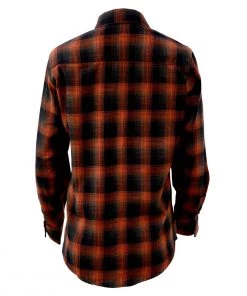 NexGen MNG21607 Women's Red And Black Long Sleeve Cotton Flannel Shirt