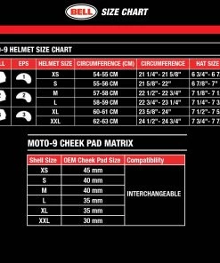 Bell Helmets Bell Moto-9 Flex Syndrome Matte Black Motocross Helmet